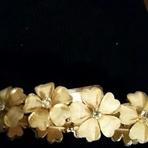 Champagne Floral Color Bracelet